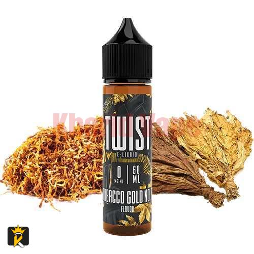 جویس تنباکو طلایی توئیست <br><span>Twist Tobacco Gold No.1 60ml</span>